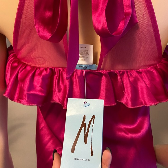 Guess by Marciano Satin Top- Free with Purchase over $150 - Picture 6 of 6